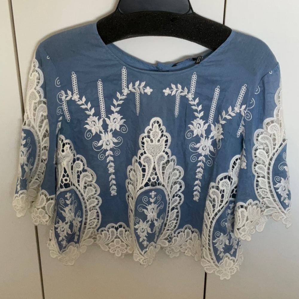 Anthropologie silk top